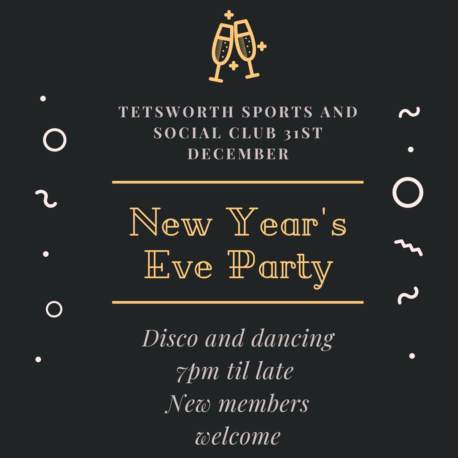 TSSC New Year's Eve party